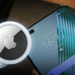 AirTag Apple và điện thoại Android, minh họa tính năng phát hiện thiết bị theo dõi Bluetooth trên Android