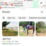 Bản đồ Google Maps hiển thị các điểm du lịch nổi bật tại Abuja, Nigeria