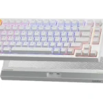 Bàn phím cơ Lemokey P1 HE màu đen tổng quan