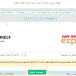 Cách chỉnh sửa tài liệu PDF trên Sejda Web Editor