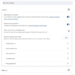Cách thêm trang web vào danh sách "Luôn giữ các trang web này hoạt động" trong cài đặt Trình tiết kiệm bộ nhớ của Chrome.