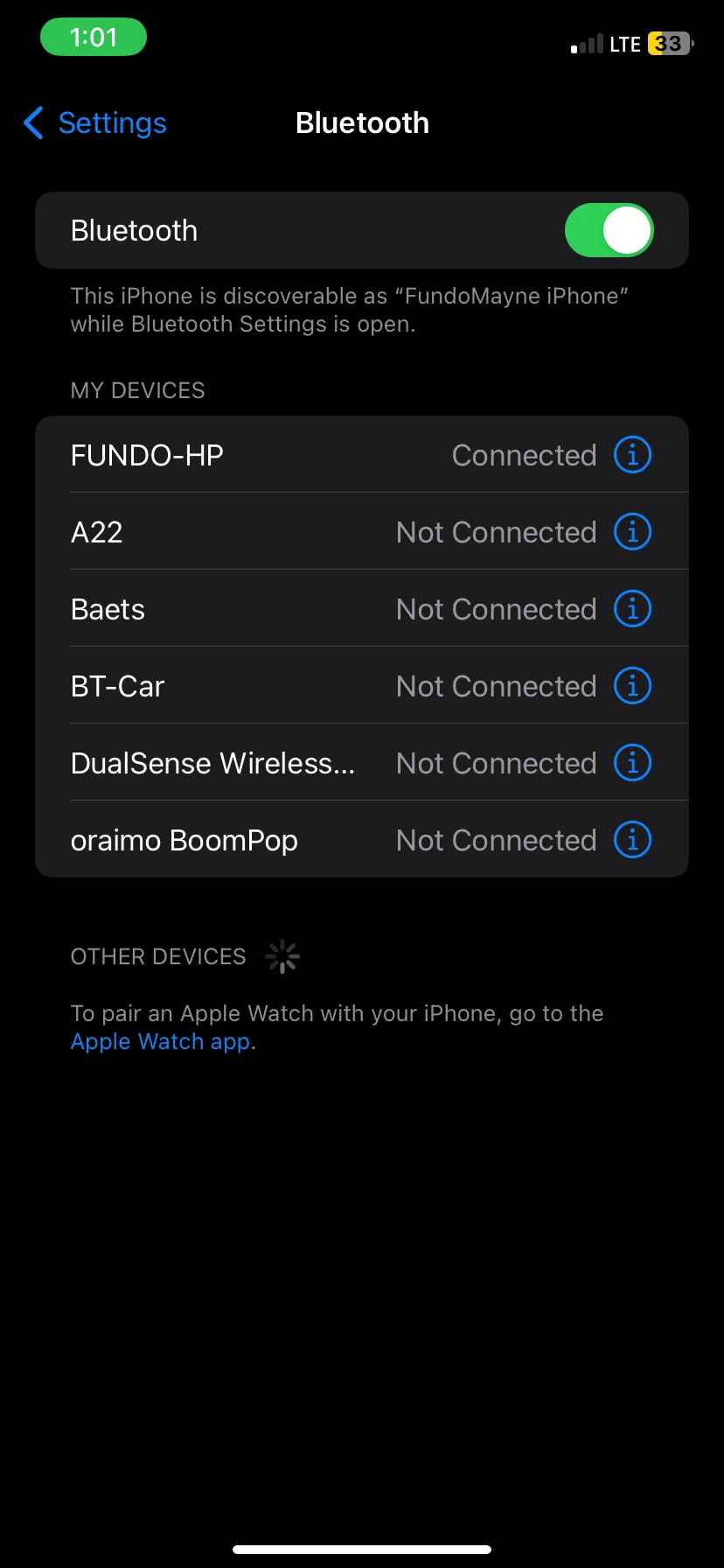 Cài đặt Bluetooth trên iPhone đã tắt, một mẹo hiệu quả để tiết kiệm pin điện thoại trong các chuyến đi dài.