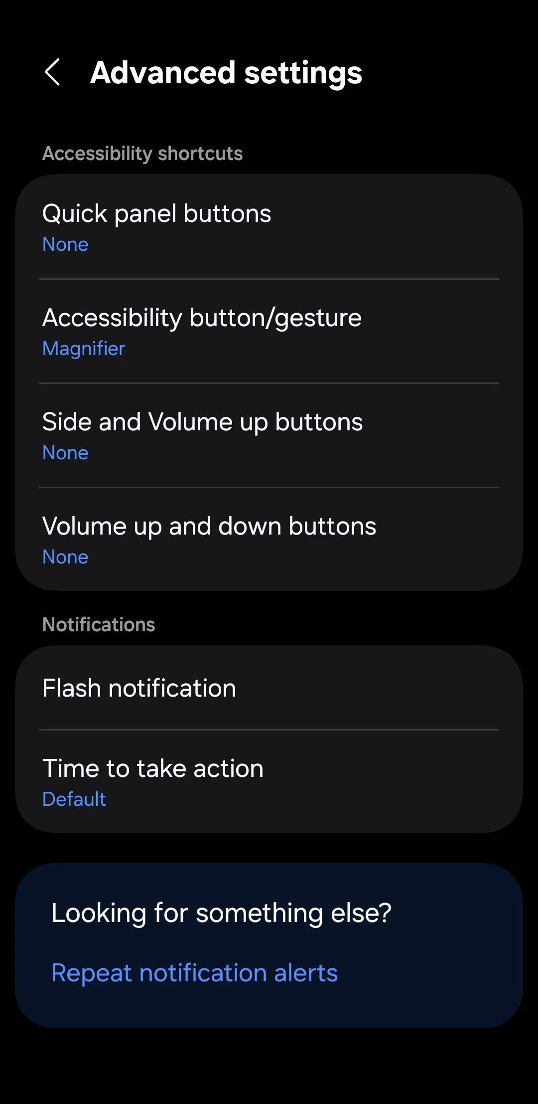 cài đặt phím tắt trợ năng nâng cao trên Android
