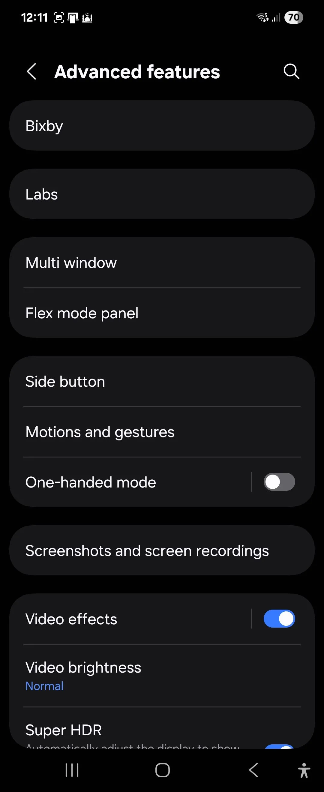 Cài đặt Tính năng nâng cao của Samsung Galaxy Z Flip 6 với One UI 7