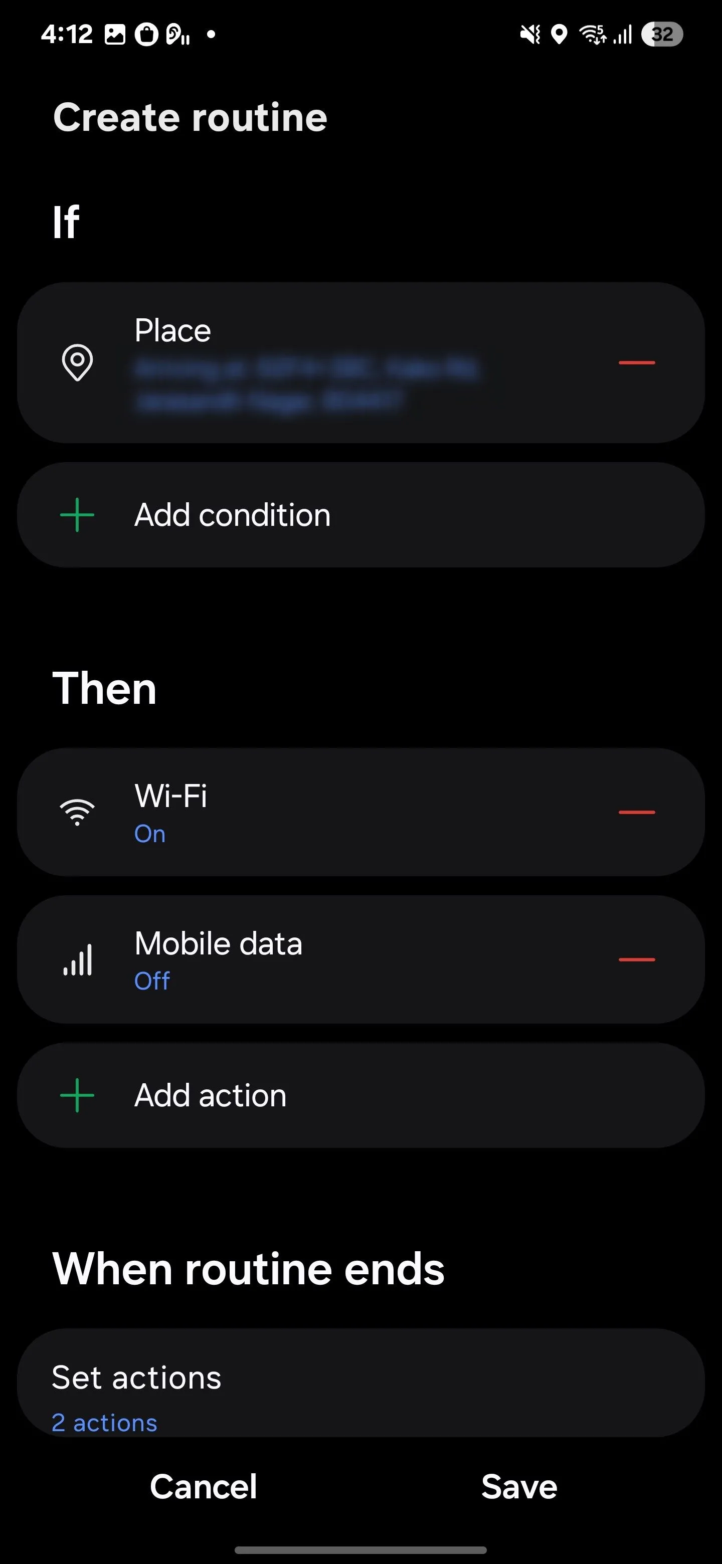 Cài đặt tự động bật Wi-Fi dựa trên vị trí địa lý với Samsung Routines