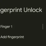 Cài đặt vân tay trong Android 16 QPR1 beta hiển thị tùy chọn kiểm tra và đổi tên dấu vân tay đã đăng ký