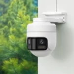 Camera IMILAB EC6 Panorama lắp đặt ngoài trời với góc nhìn toàn cảnh 180 độ
