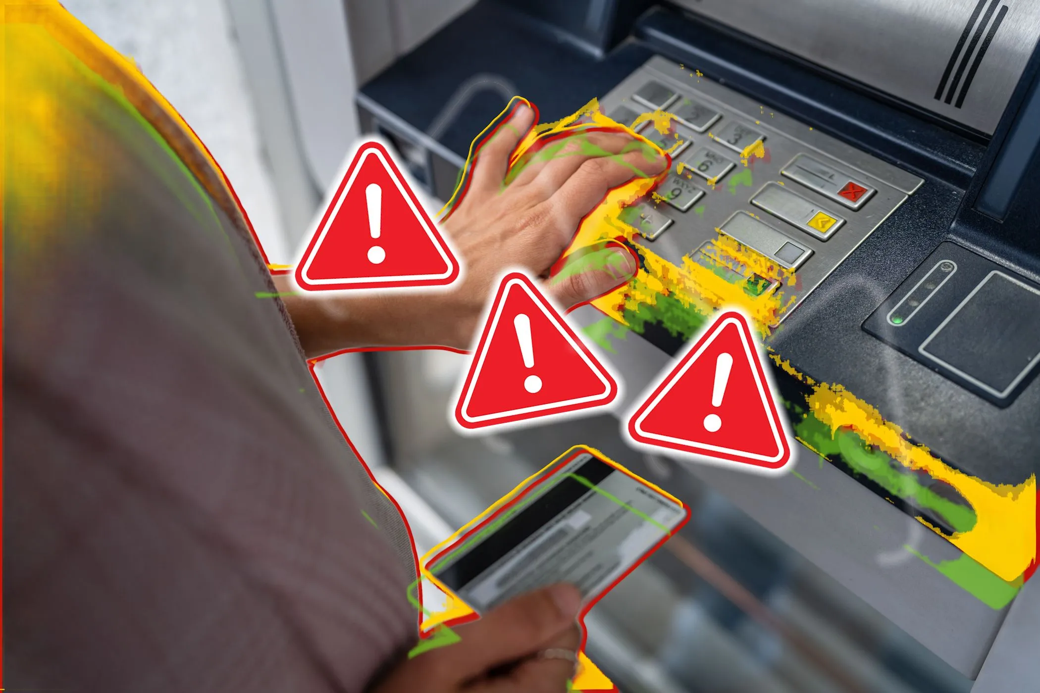 Cảnh báo lừa đảo thẻ tín dụng khi giao dịch tại máy ATM hoặc cây xăng