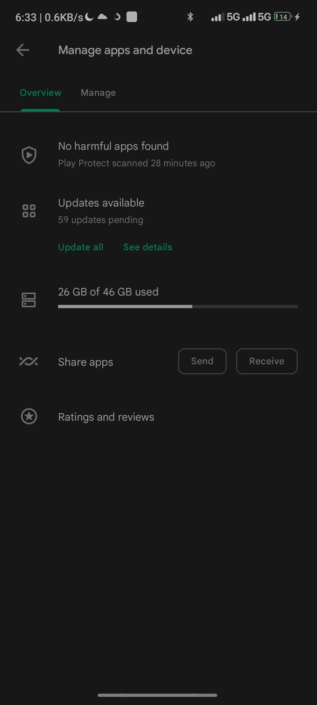 Cập nhật các ứng dụng mặc định trên điện thoại Android