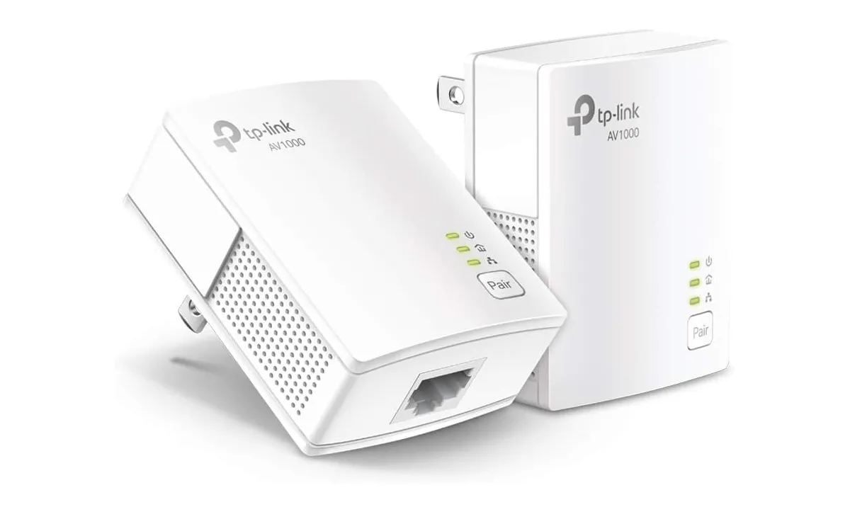 Cặp Powerline Adapter TP-Link AV1000 cho kết nối mạng Gigabit ổn định