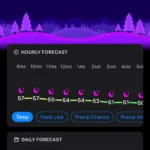 Carrot Weather: dự báo thời tiết Orlando với lời lẽ châm biếm trên iPhone