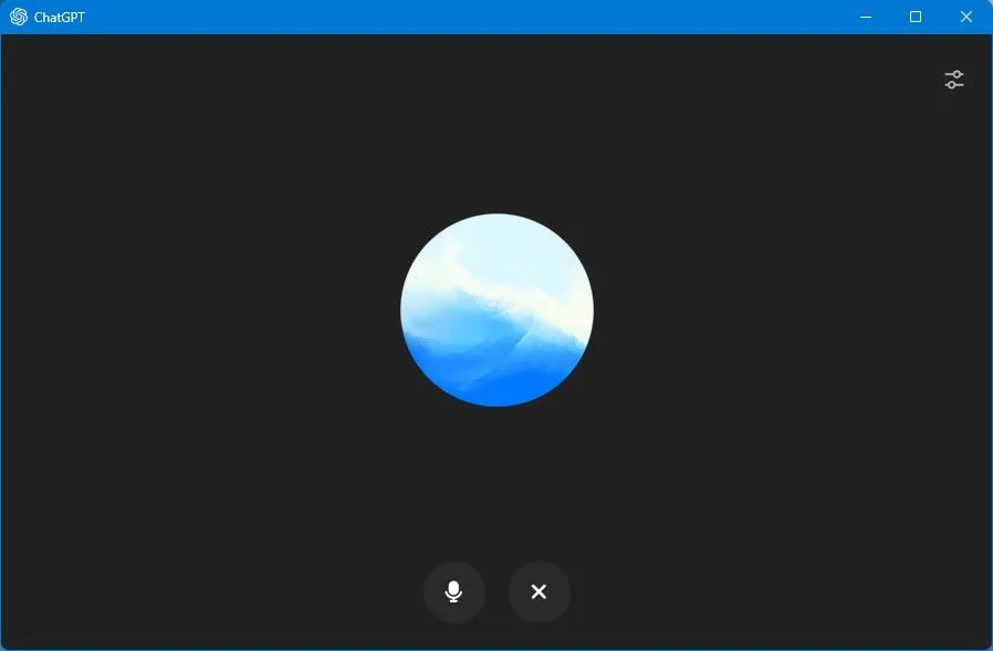 Chế độ giọng nói của ứng dụng ChatGPT trên Windows với nhiều tùy chọn giọng