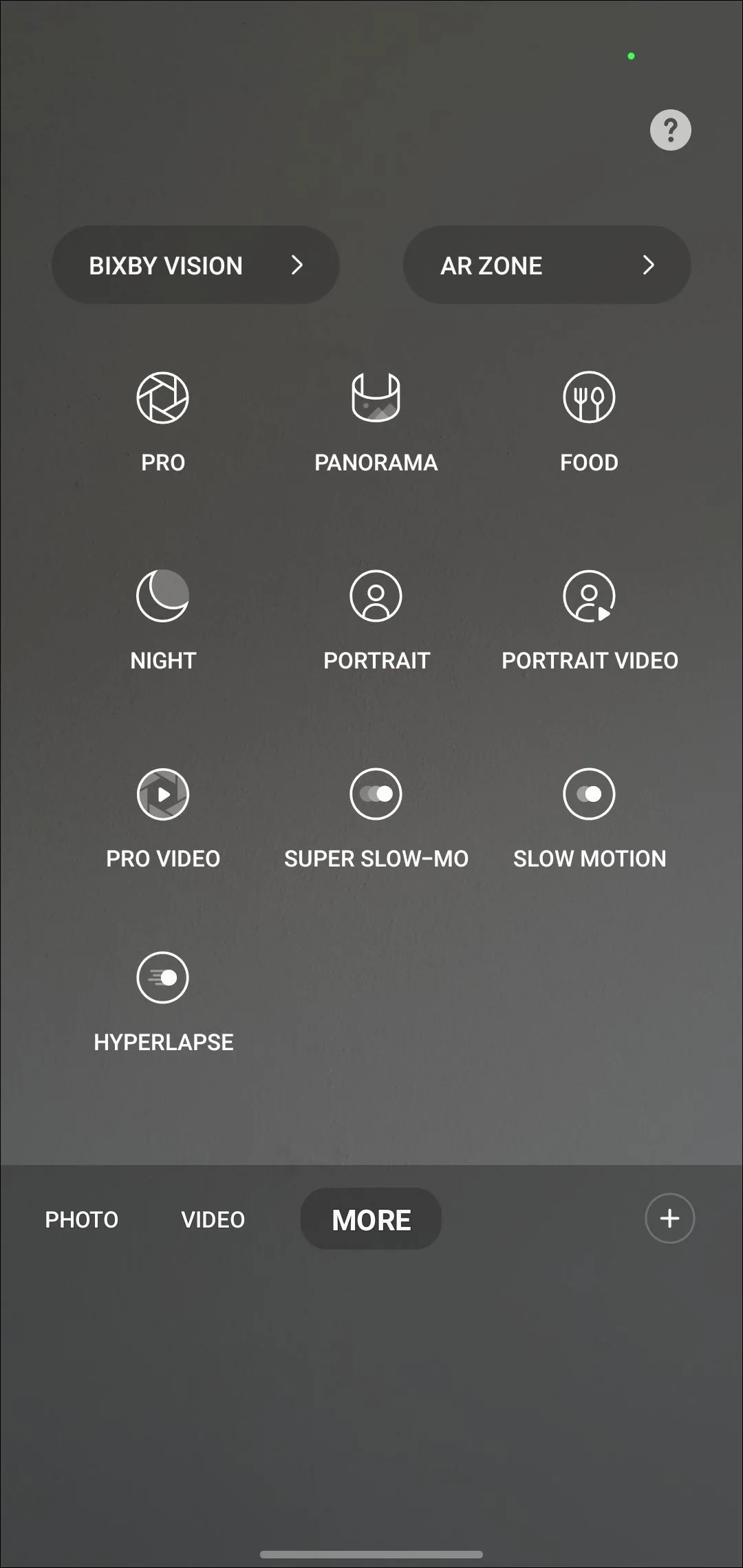 Chế độ Hyperlapse trong ứng dụng camera trên điện thoại Android, cho phép quay video tua nhanh thời gian.