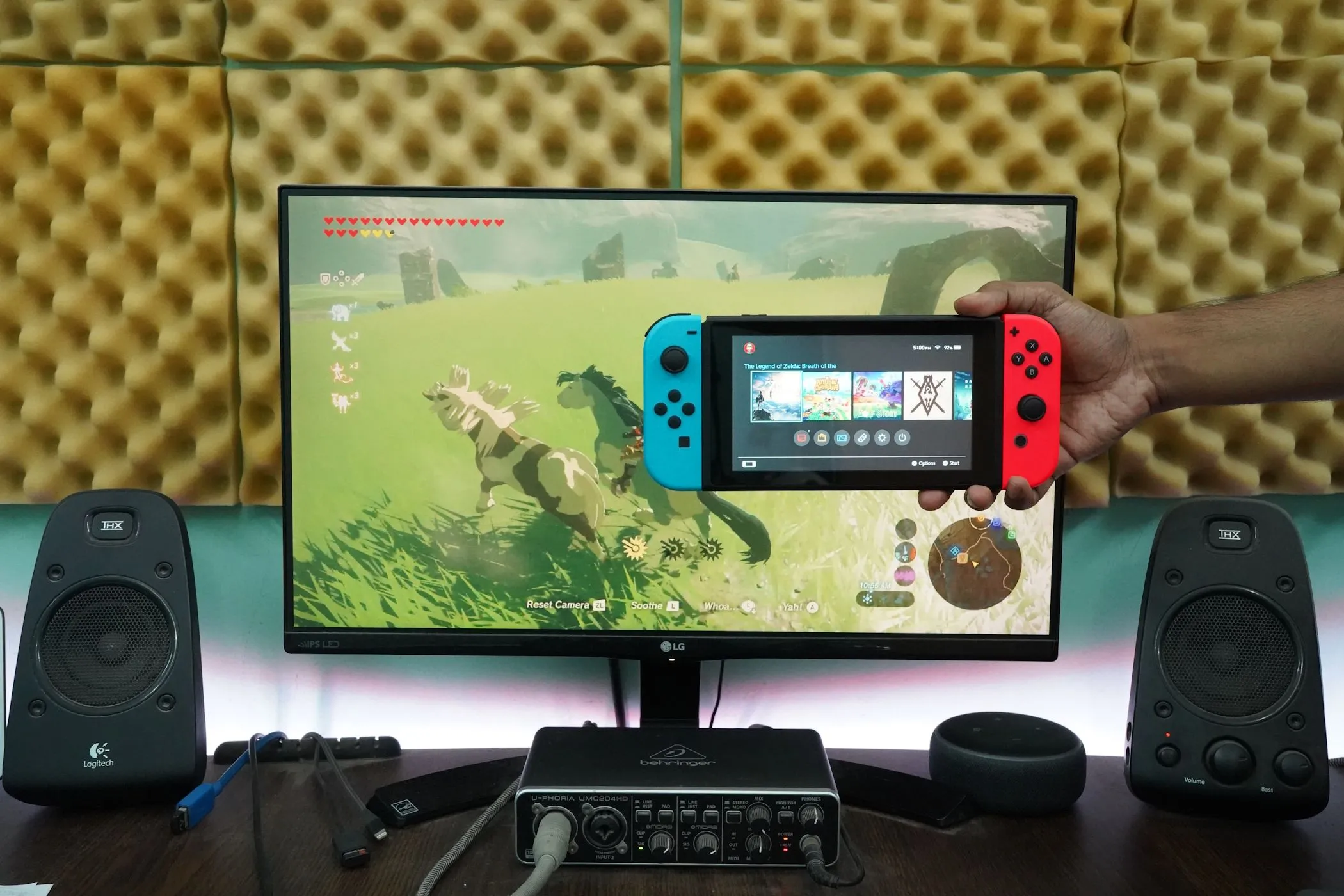 Chơi game console như Nintendo Switch trên màn hình máy tính để có trải nghiệm hình ảnh sắc nét và độ trễ thấp.
