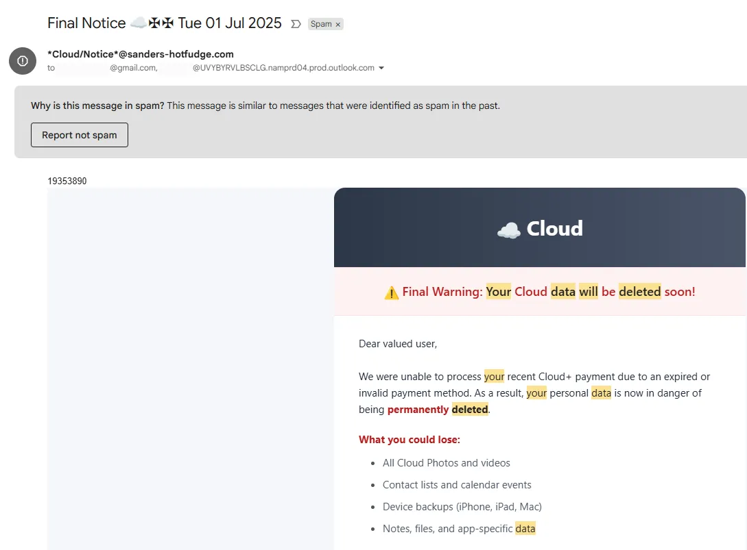 Dấu hiệu nhận biết email lừa đảo: địa chỉ người gửi lạ và số IP ngẫu nhiên