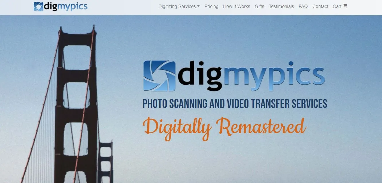 Dịch vụ scan ảnh DigMyPics minh họa quá trình số hóa ảnh cũ chuyên nghiệp