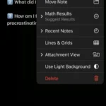 Ghim ghi chú mẫu theo dõi trì hoãn trong Apple Notes để dễ dàng truy cập
