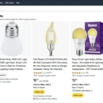 Giá bóng đèn thông minh giá rẻ trên Amazon và sự hấp dẫn ban đầu