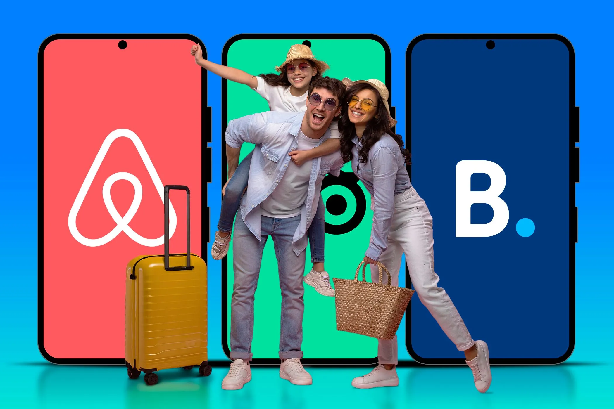 Gia đình hạnh phúc chuẩn bị du lịch, cảnh giác lừa đảo đặt tour và phòng khách sạn trực tuyến dịp năm mới