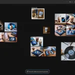 Giao diện Adobe Firefly Boards trên trình duyệt web, hiển thị không gian làm việc với các moodboard và hình ảnh.