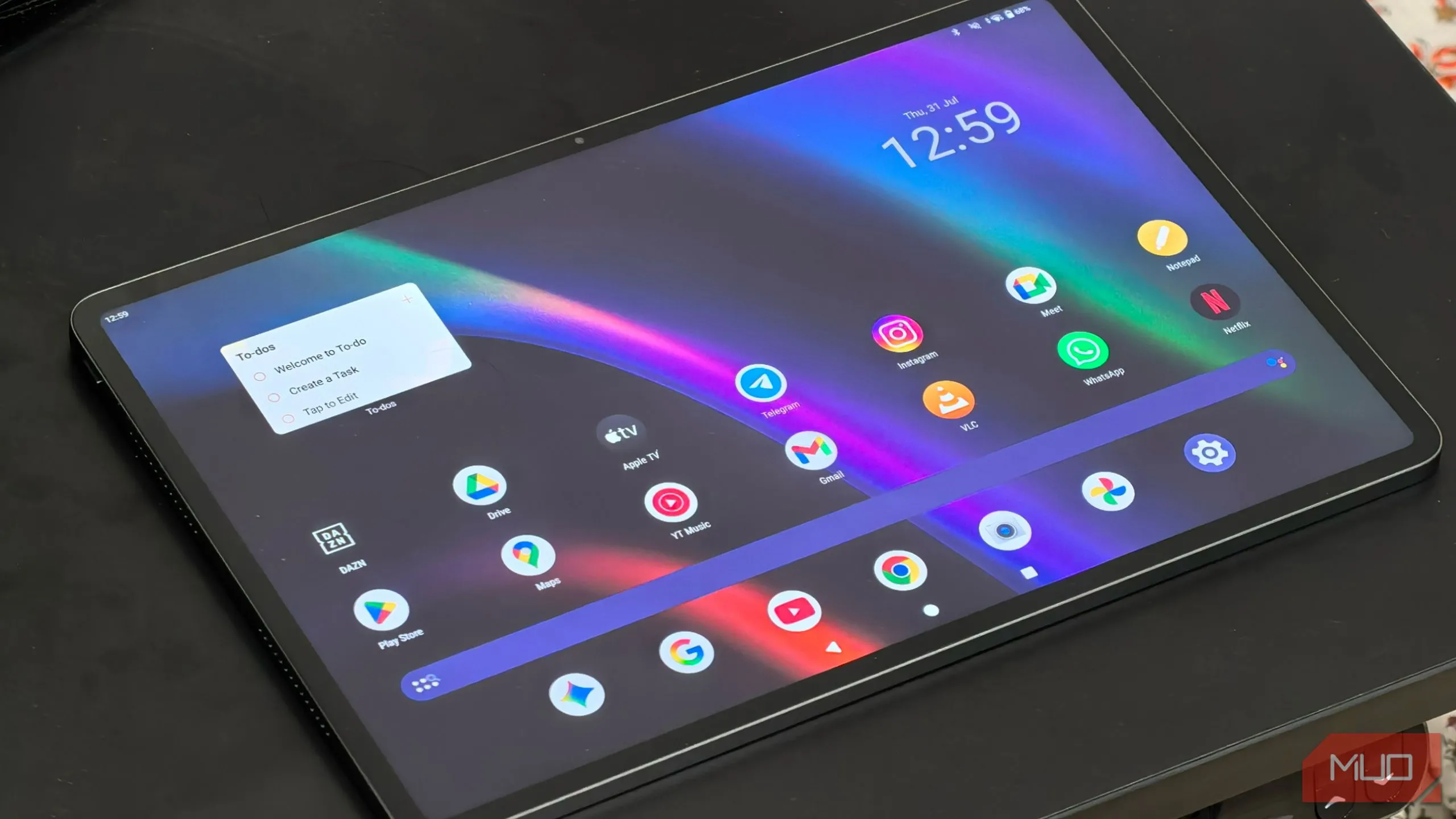 Giao diện Android gần thuần trên máy tính bảng Infinix XPAD GT