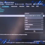 Giao diện BIOS của ASUS với tùy chọn hồ sơ DOCP đã chọn để ép xung bộ nhớ