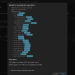 Giao diện cài đặt các gói ddns-scripts và luci-app-ddns trên hệ điều hành OpenWrt LuCI để kích hoạt tính năng Dynamic DNS.