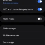 Giao diện cài đặt kết nối Wi-Fi trên Samsung One UI 6.1