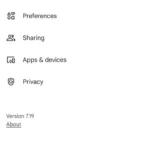 Giao diện cài đặt Sao lưu trong ứng dụng Google Photos với tùy chọn "Hoàn tác sao lưu cho thiết bị này"