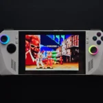 Giao diện chơi game Super Street Fighter II trên máy ASUS ROG Ally qua trình giả lập RetroArch