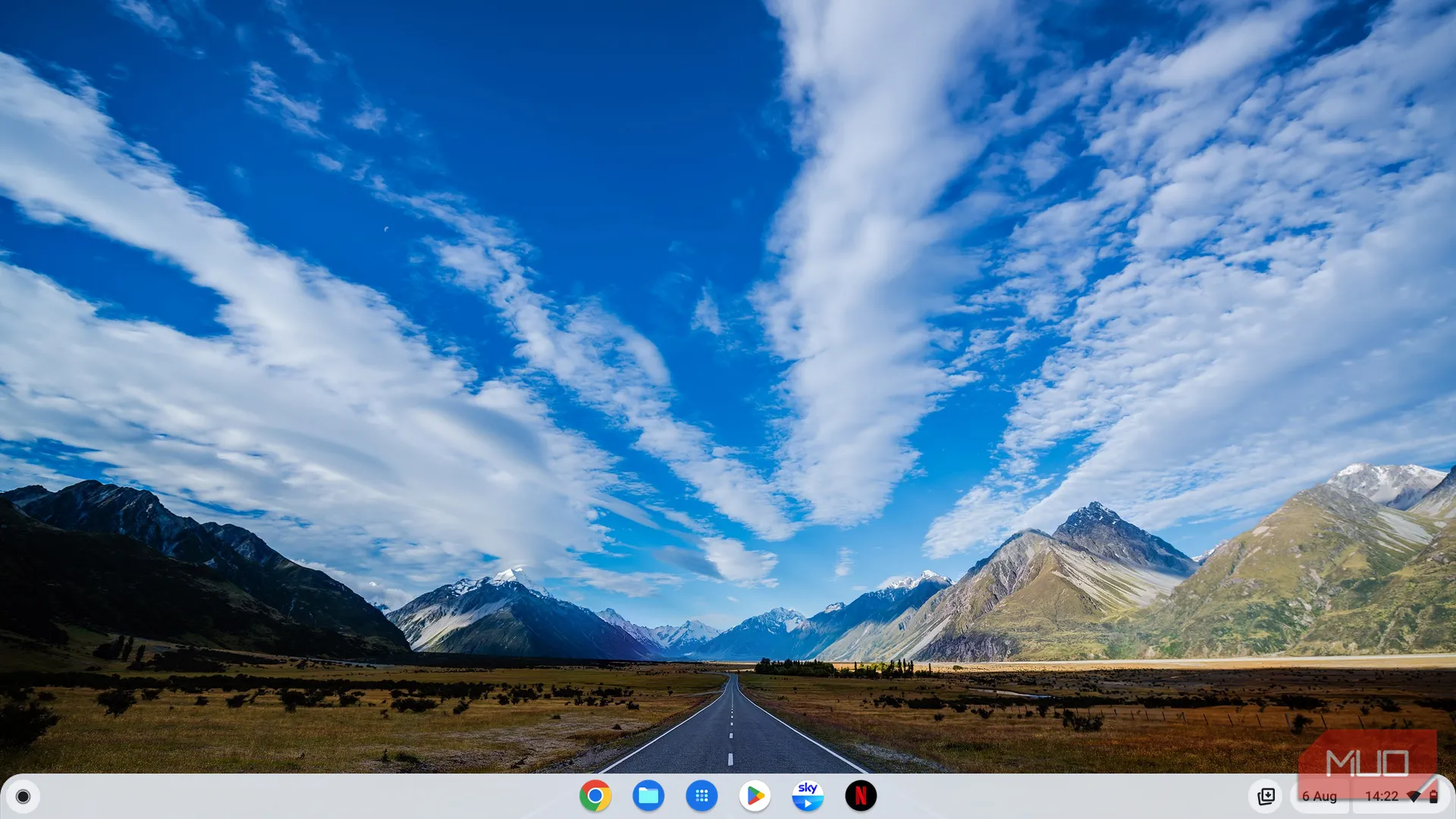 Giao diện ChromeOS dễ sử dụng