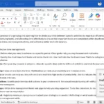 Giao diện cửa sổ Copilot AI nổi trong Microsoft Word, minh họa tính năng cửa sổ công cụ nổi giúp tối ưu không gian làm việc