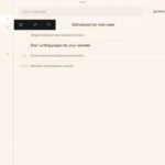 Giao diện Do! App hiển thị thao tác vuốt để ghim công việc quan trọng