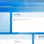 Giao diện iCloud trên trình duyệt web máy tính, minh họa việc truy cập iCloud từ PC