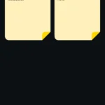 Giao diện mục Stickies trong ứng dụng Edits của Instagram, nơi người dùng có thể ghi chú nhanh các ý tưởng sáng tạo nội dung