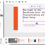 Giao diện nhập nội dung outline bài thuyết trình vào Adobe Express AI Presentation