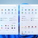Giao diện Start Menu Windows mới với bố cục Danh mục và Lưới