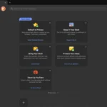 Giao diện tab mới của trình duyệt DuckDuckGo Privacy Browser hiển thị các tính năng bảo vệ quyền riêng tư
