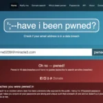 Giao diện trang Have I Been Pwned giúp kiểm tra email bị lộ dữ liệu