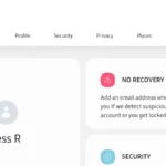 Giao diện trang tài khoản Samsung sau khi đăng nhập, hiển thị tab Quyền riêng tư người dùng
