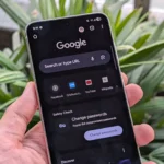 Giao diện trình duyệt Google Chrome trên điện thoại Android, biểu thị sự lỗi thời