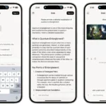 Giao diện ứng dụng Grok AI trên iPhone hiển thị cuộc trò chuyện và các tính năng chính