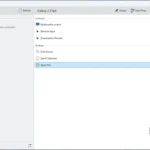 Giao diện ứng dụng KDE Connect đang chạy trên hệ điều hành Windows 11, hiển thị các tùy chọn kết nối điện thoại và máy tính