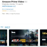 Giao diện ứng dụng Prime Video trên thiết bị Apple TV sau bản cập nhật