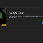Giao diện website Chrome Remote Desktop với tùy chọn Chấp nhận và Cài đặt