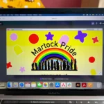 Giao diện website mẫu Martock Pride trên Canva, minh họa khả năng thiết kế web của Canva.