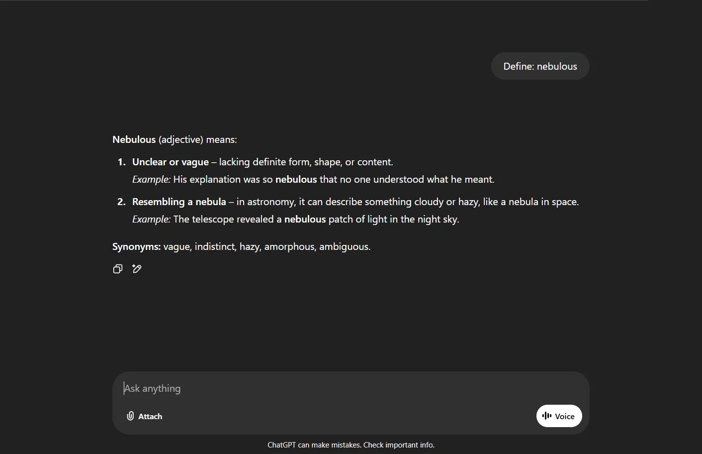 Google AI Mode giải thích định nghĩa với nhiều đoạn trích