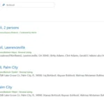 Hình ảnh giao diện trang ClustrMaps hiển thị kết quả tìm kiếm cho tên Bohlooli, minh họa cách các website thu thập dữ liệu cá nhân