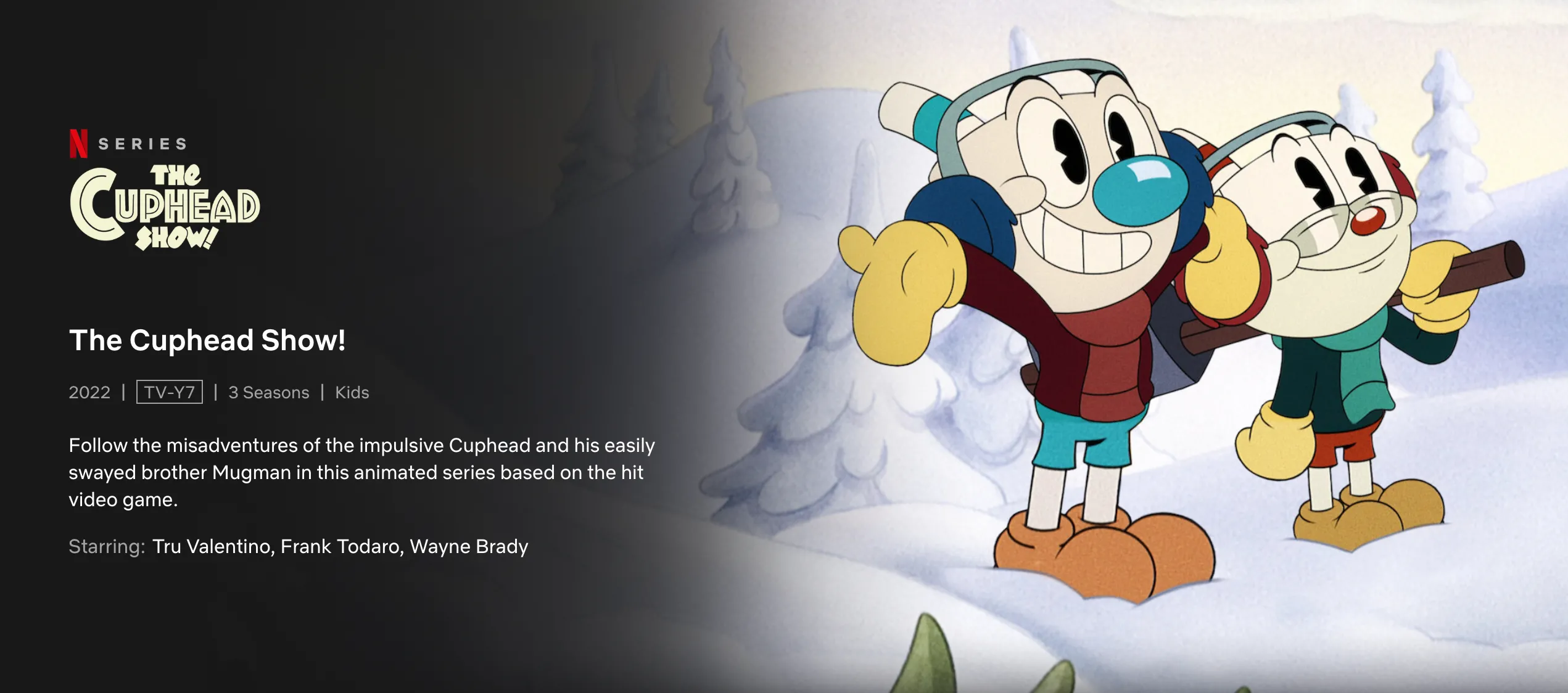 Hình ảnh phim hoạt hình The Cuphead Show trên Netflix