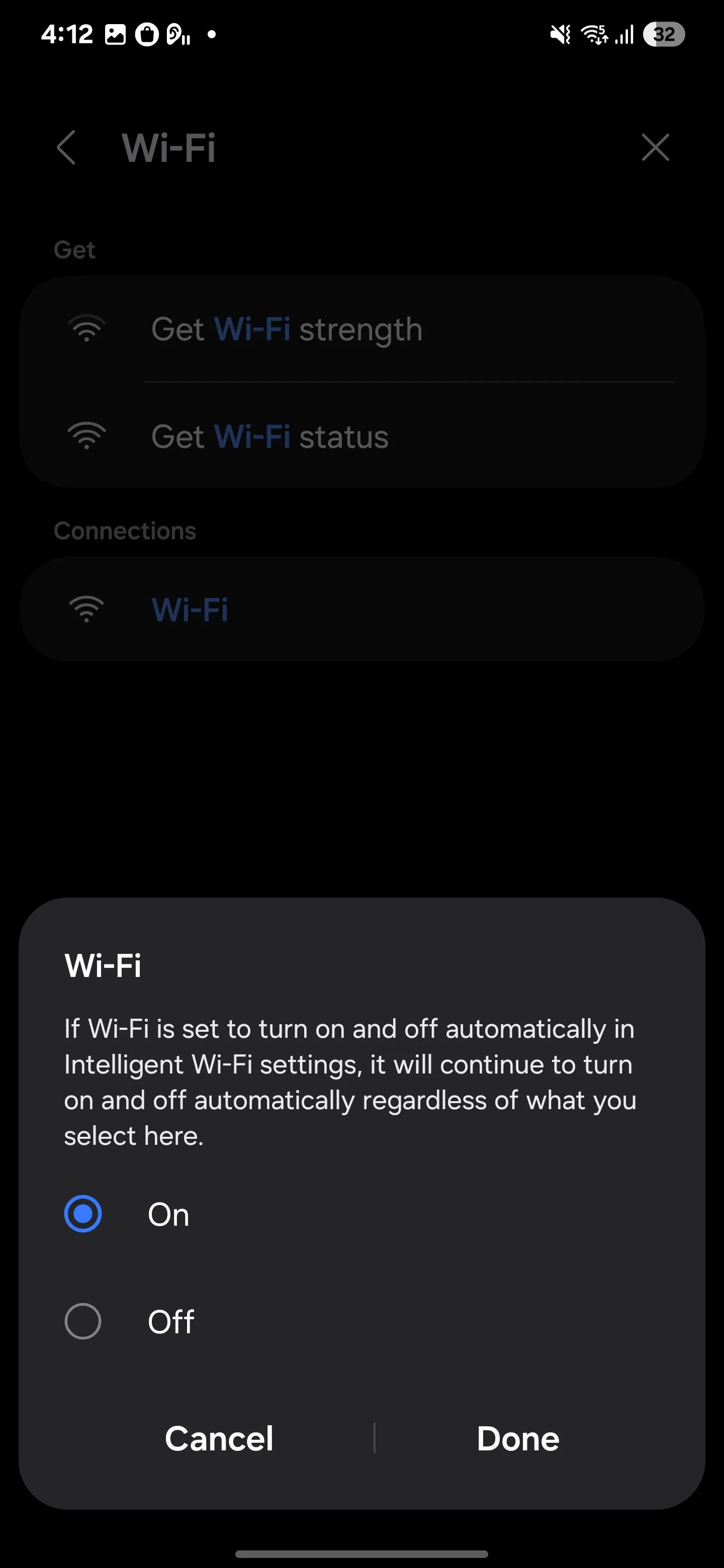 Hướng dẫn cài đặt tự động bật Wi-Fi và tắt dữ liệu di động khi đến địa điểm cụ thể trên Samsung